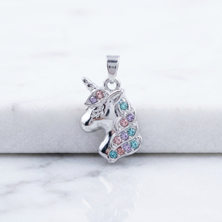 Unicorn Pendant - 24K Gold Tone