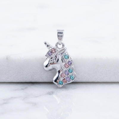 Unicorn Pendant - 24K Gold Tone