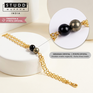 Richie Rich Golden Chain Rakhi