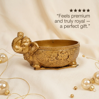 Five-star customer love for the Gajraj Heritage Money Bowl