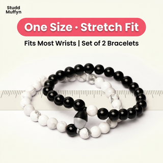 Size and fit frame for the stretch bracelet set