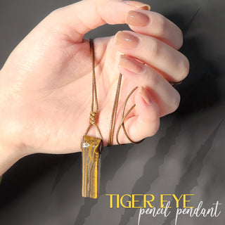Tiger Eye Pencil Pendant