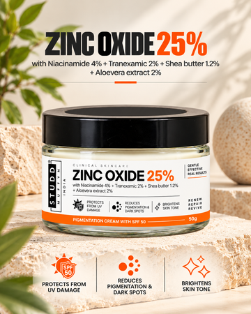 Zinc Oxide 25% Pigmentation Cream with SPF 50