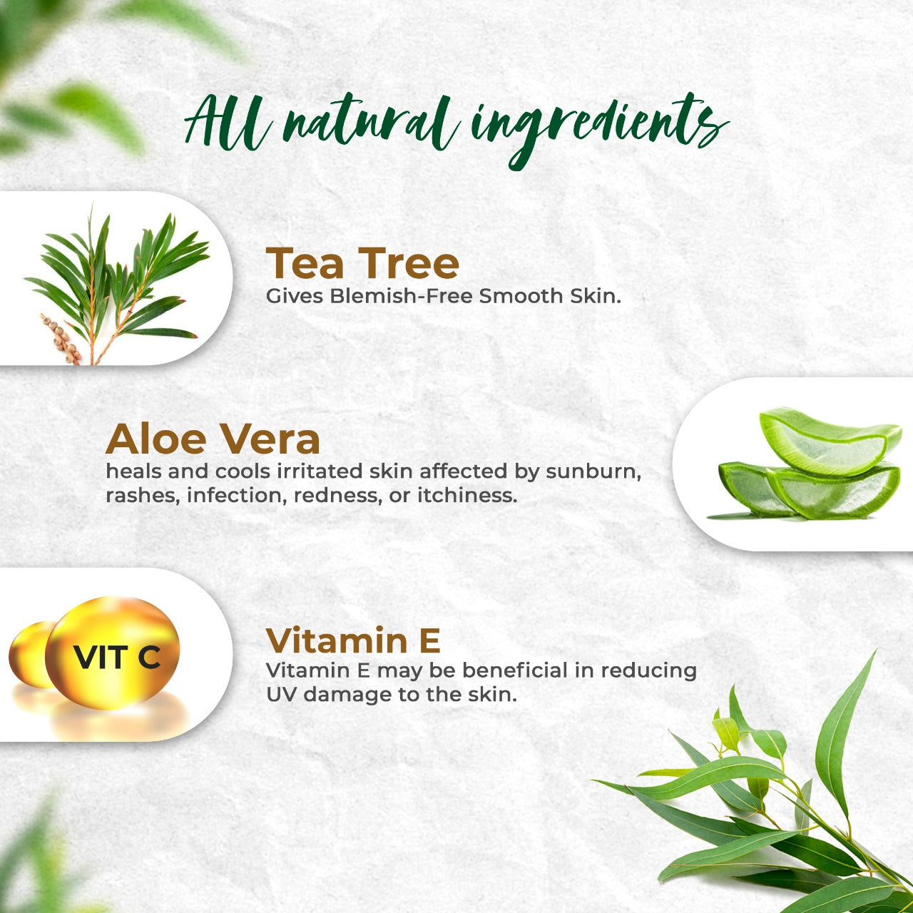 Studd Muffyn Tea Tree Body Wash with Tea Tree leaf oil, Aloe Vera & Vitamin-E for Men and Women- 100ml