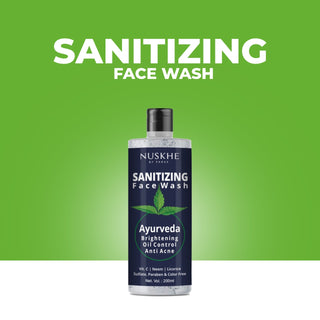 Sanitizing Face Wash