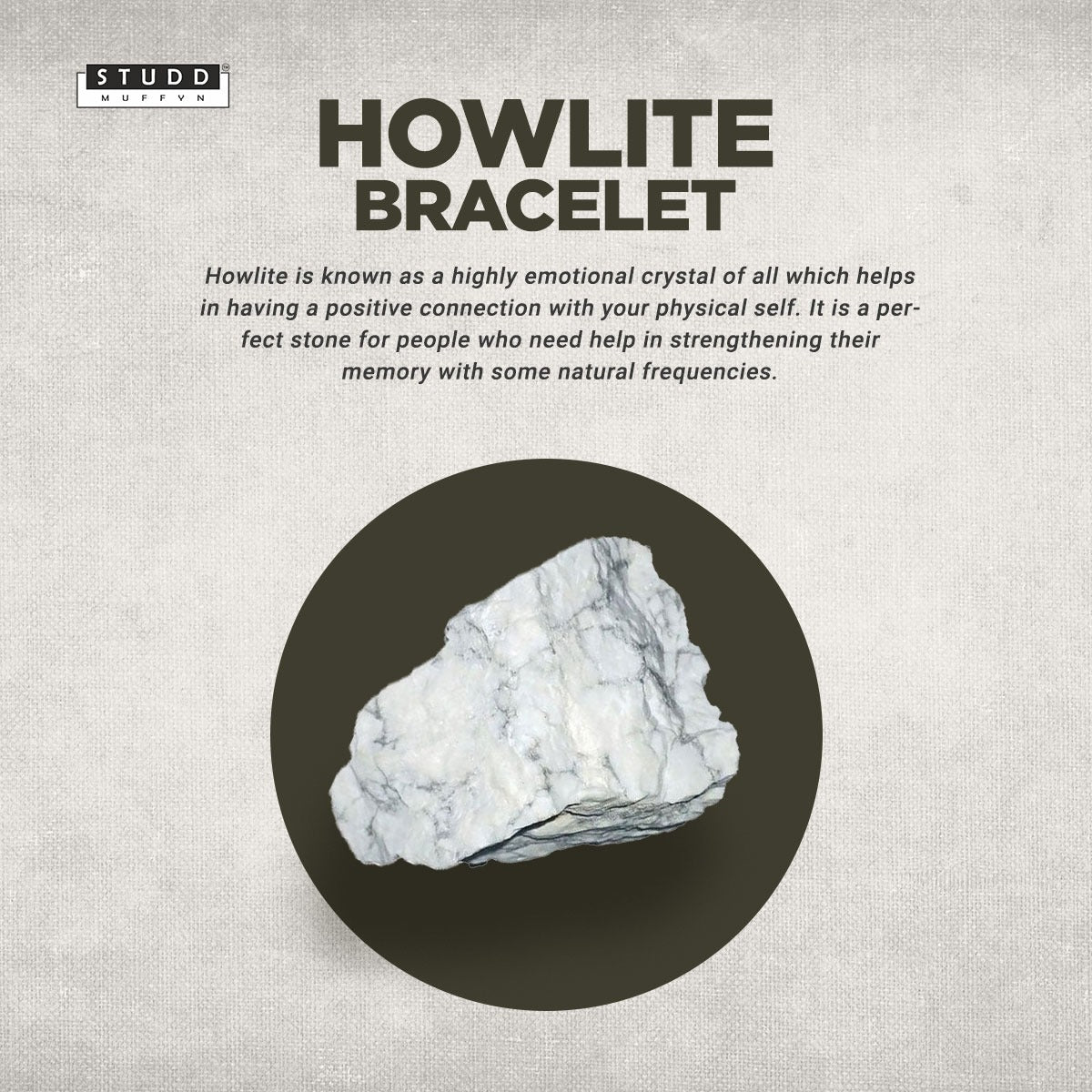 Howlite Bracelet For Men & Women