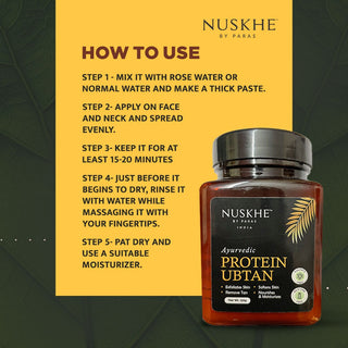 Nuskhe By Paras, Ayurvedic Protein Ubtan