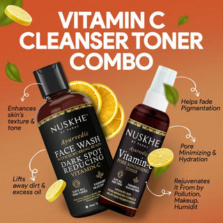 Vitamin C Cleanser Toner Combo