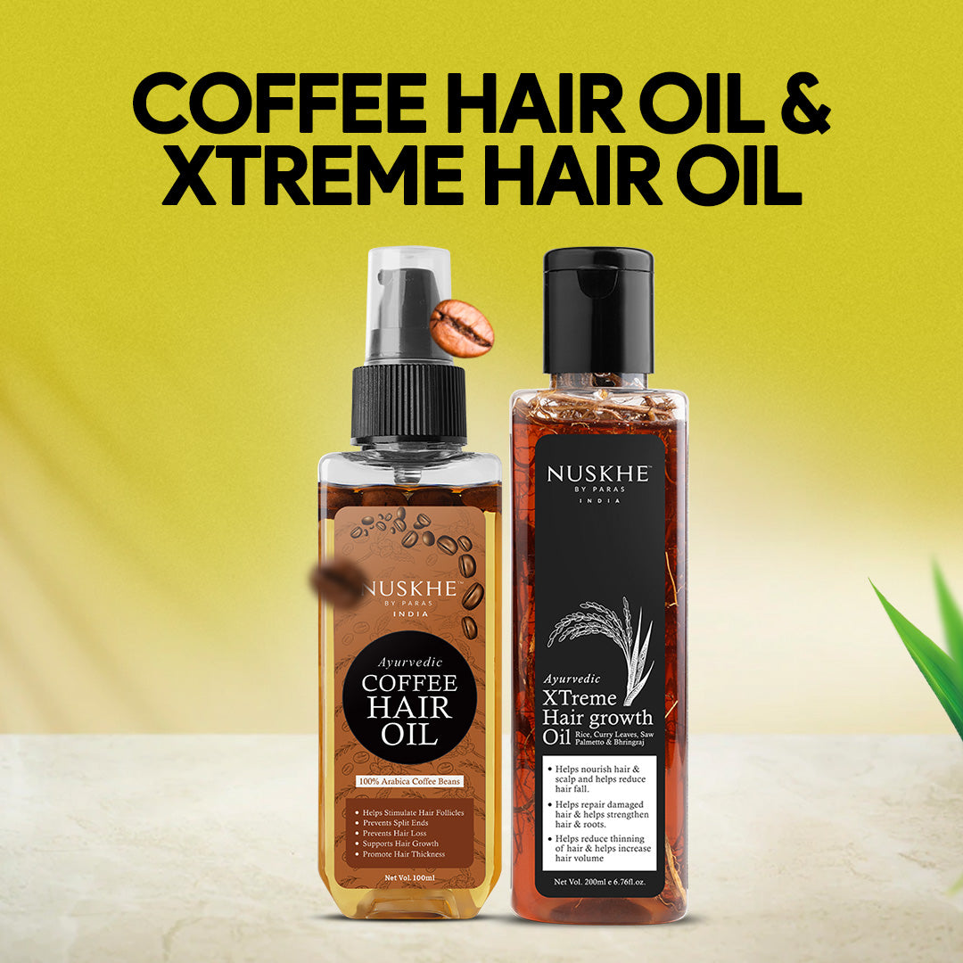 Coffee Hair Oil & Xtreme Hair Oil