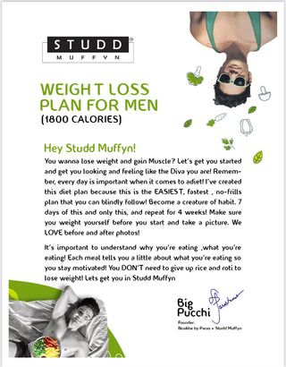 Studd Muffyn 4 week Weight Loss Diet Plan for Men & Women (E-BOOK)