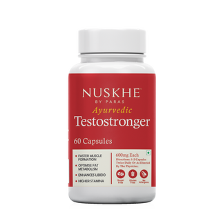 Nuskhe by Paras-Ayurvedic Testostronger for Men -60 Capsules