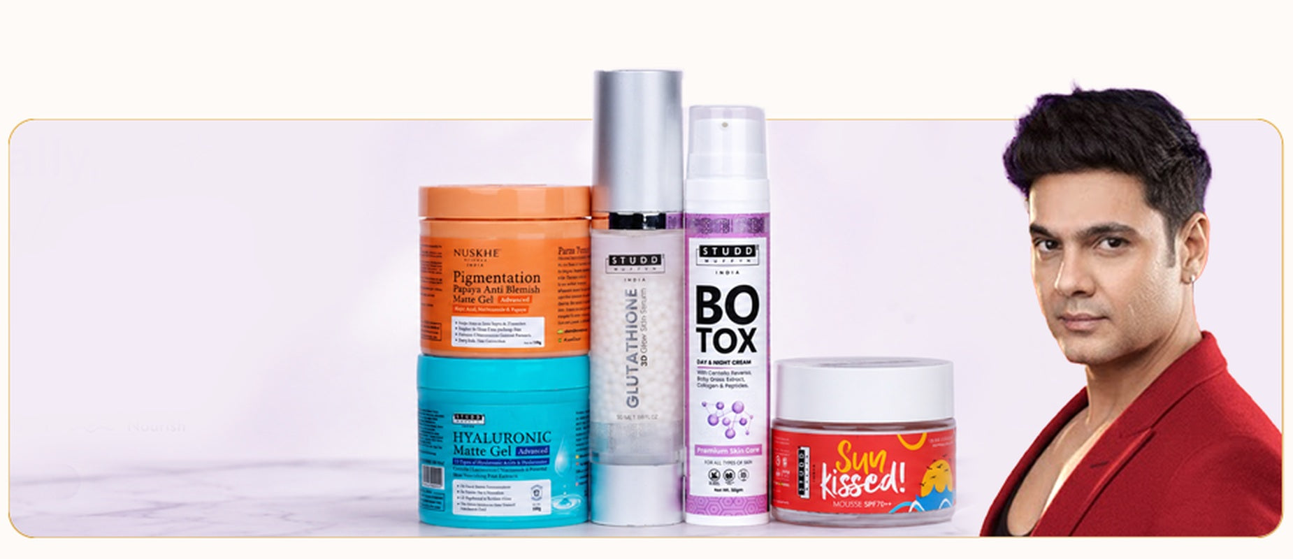 Skin Care range - pigmentation, glow, aging and tanning