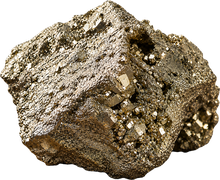 Raw Pyrite Geode Stone